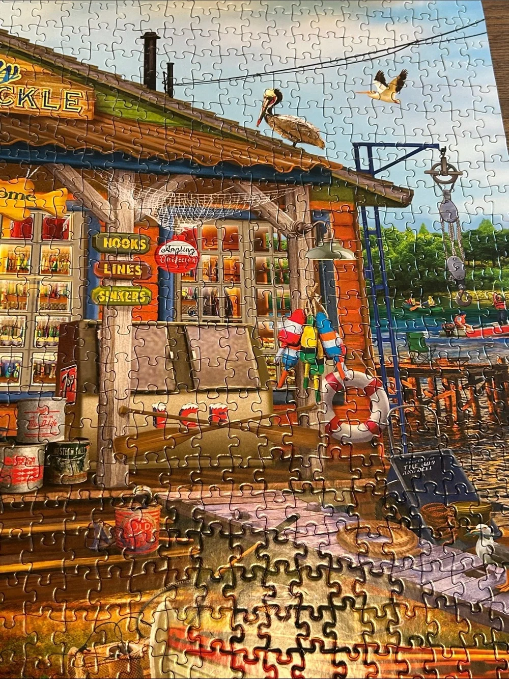 Castaway Bait and Tackle 1000 piece Puzzle 🧩 🧩
